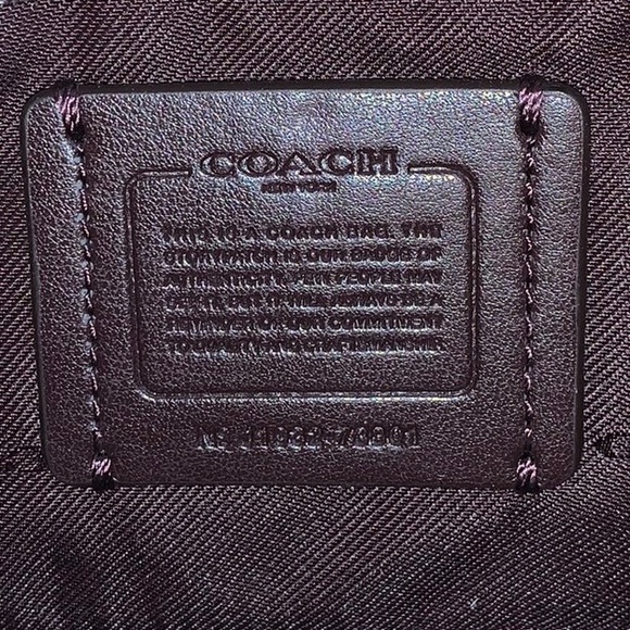 💛NWOT COACH 💛 78801 Signature Leather Chain - Picture 3 of 8